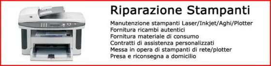 Assistenza computer Roma casal Brunori Stampante