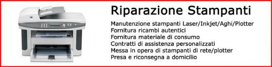 riparazione stampante Roma 